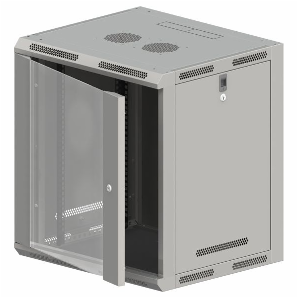 Alantec SW-12U-600-600-N-DSJ-OP-RP-B-S rack cabinet Wall ...