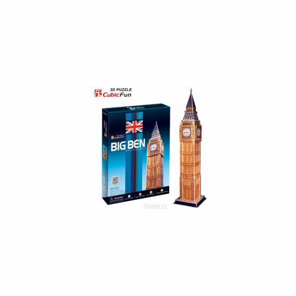 CubicFun - Puzzle 3D Big Ben - 47 dílků