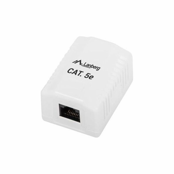 Lanberg SURFACE SOCKET CAT.5E (OU5-0001-W)