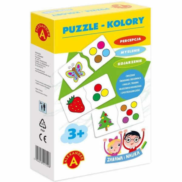 Alexander Puzzle Colors – zábava a věda (1836)