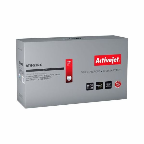 Activejet ATH-53NX (náhrada za HP 53X Q7553X, Canon CRG-7...