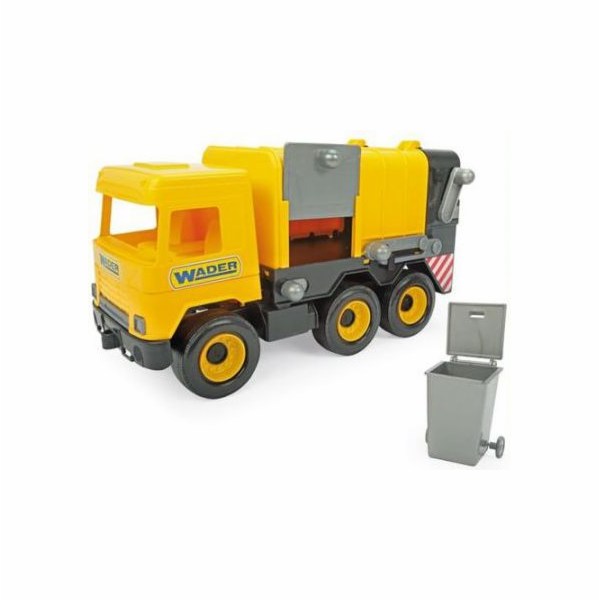 Wader Middle truck - Žluté popelářské auto (234803)