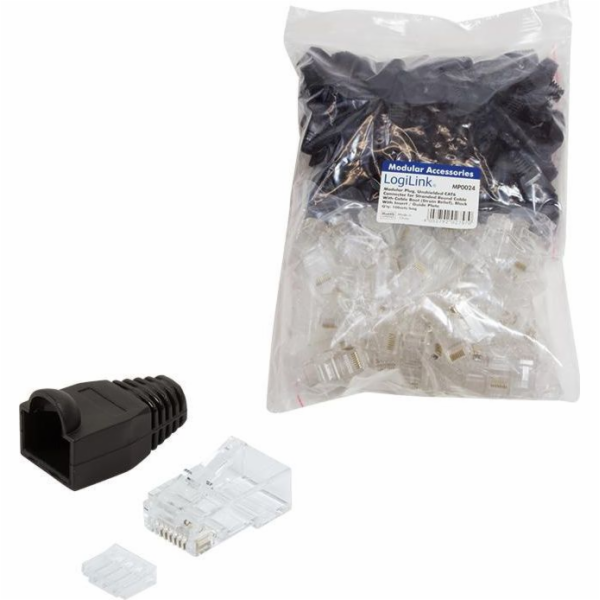 LOGILINK MP0024 LOGILINK - Plug Connector Cat.6 RJ45 100p...