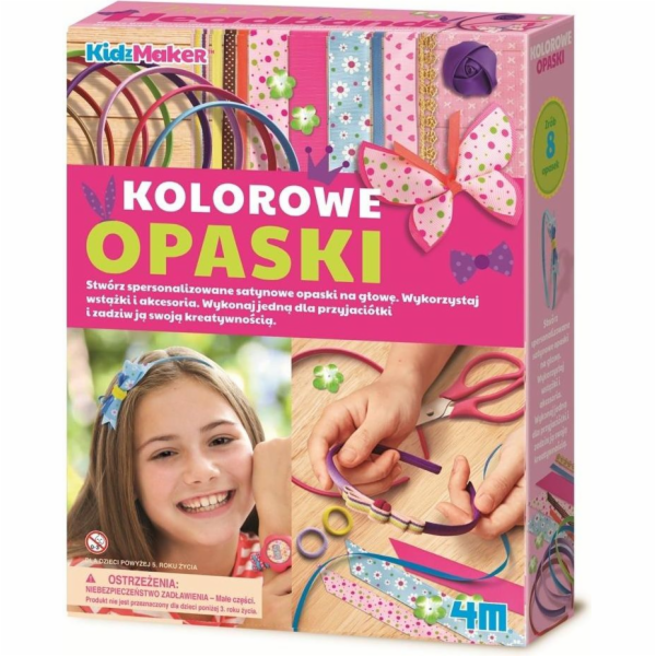 Zestaw kreatywny Kolorowe opaski 
