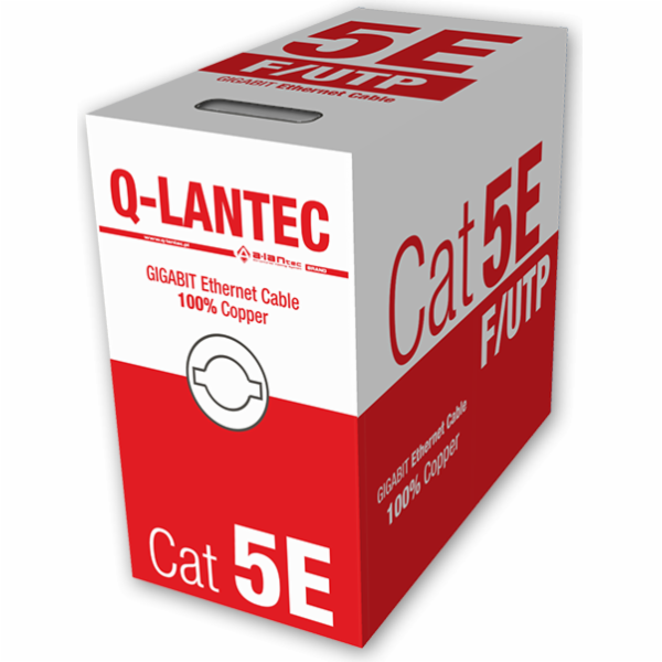 Alantec KIF5PVC305Q síťový kabel Šedá 305 m Cat5e F/UTP (...