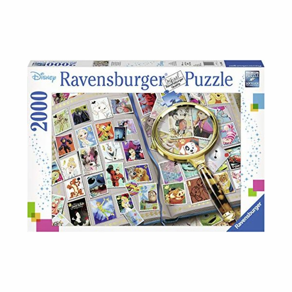 Puzzle 2000 dílků Kolekce poštovních známek