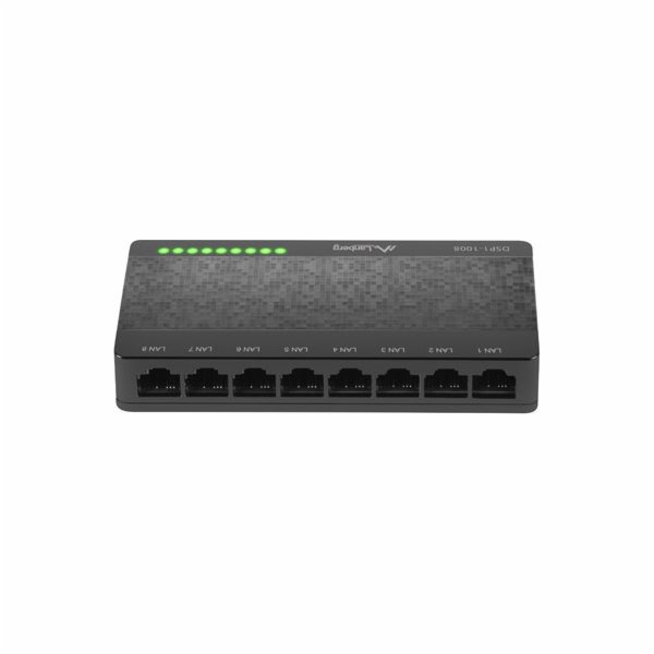 LANBERG SWITCH DSP1-1008  (8-PORT, 1GB/S)