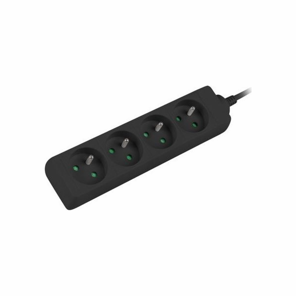 Lanberg UPS 4 Socking Stode 1 M Black (PS0-04E-0100-EIC-BK)