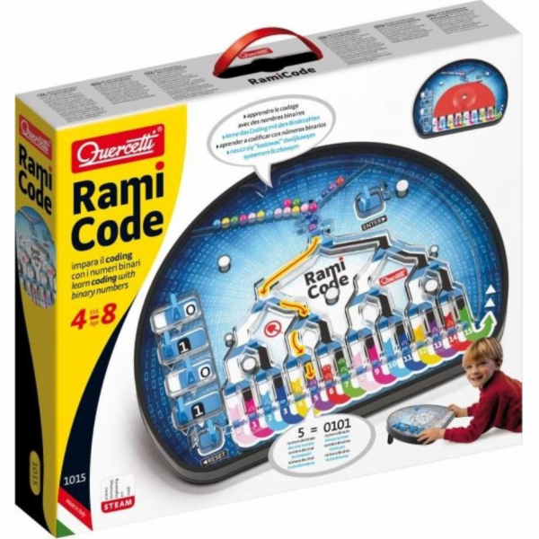 Quercetti Rami Code 1015 QUERCETTI puzzle-arkádová hra