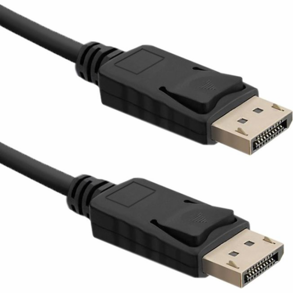 Qoltec DisplayPort – kabel DisplayPort 2m černý (50587)