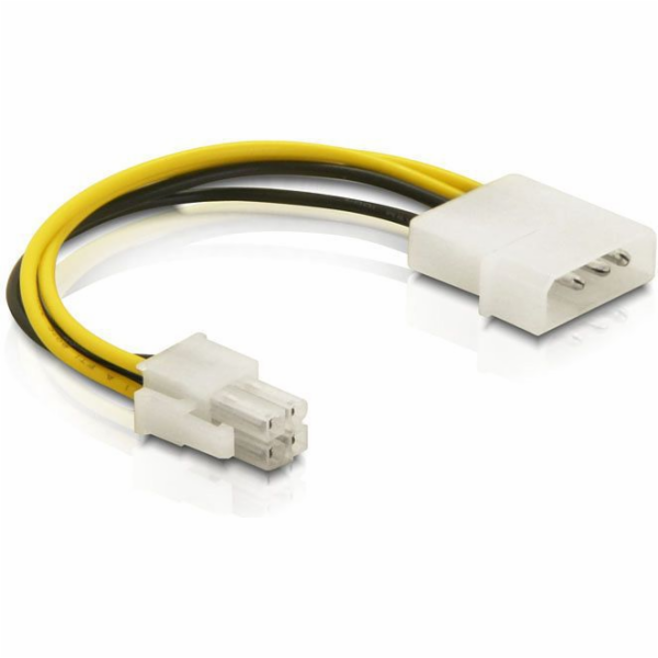 Delock Adaptér Molex 4-pin - P4 15 cm