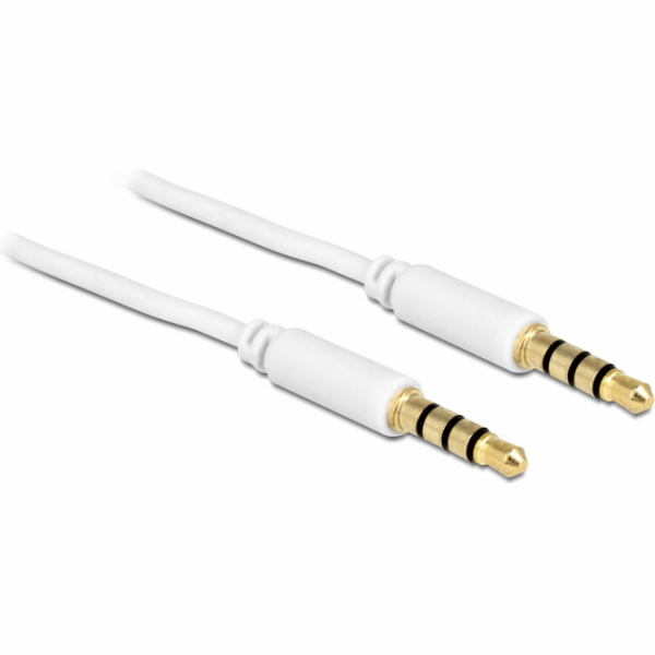 DeLOCK audio kabel jack 3,5mm 4pin > 3,5mm konektor 4pin
