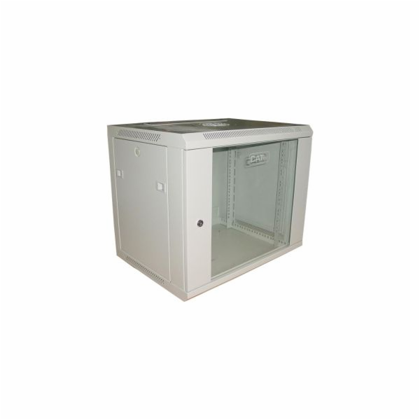 Skříň Caterpillar Závěsná skříň 19 9U 600x450 RAL7035 (CL...