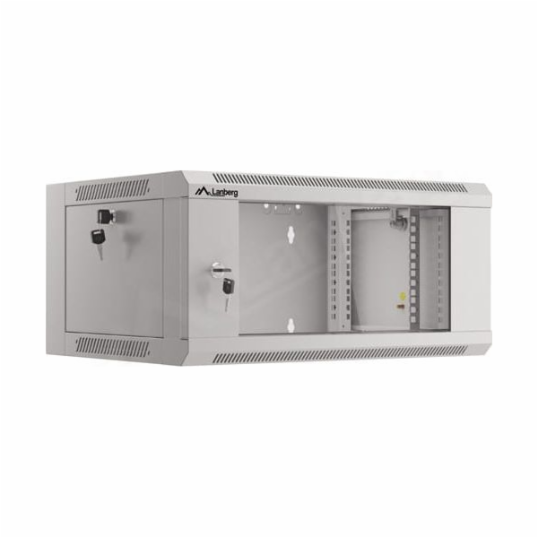 Skříň Lanberg INSTALAČNÍ REGÁL ZÁVĚSNÝ 19 4U 570X450 RYCH...