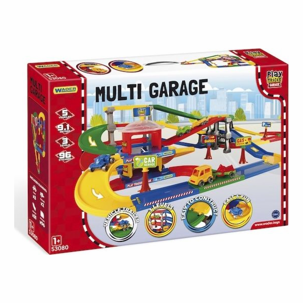 Wader Garage vícepodlažní parkoviště s nadjezdem (53080)