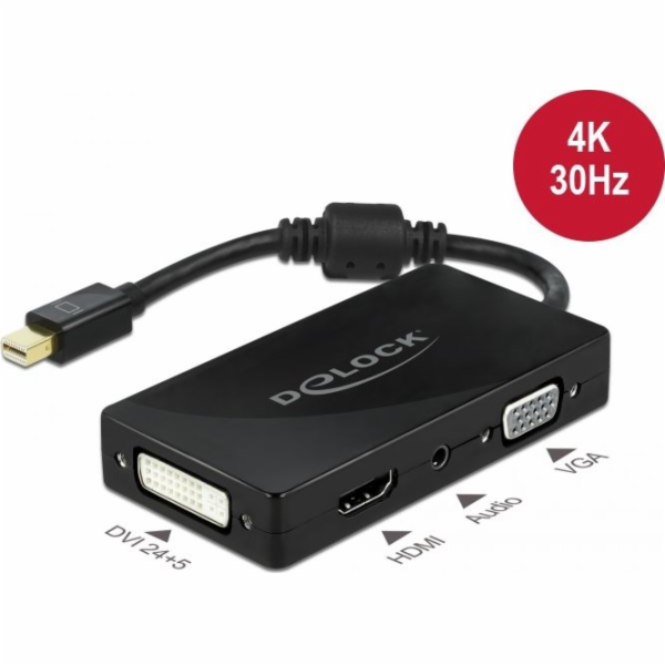Adaptér Mini DisplayPort > VGA + HDMI + DVI + 3,5 mm jack...