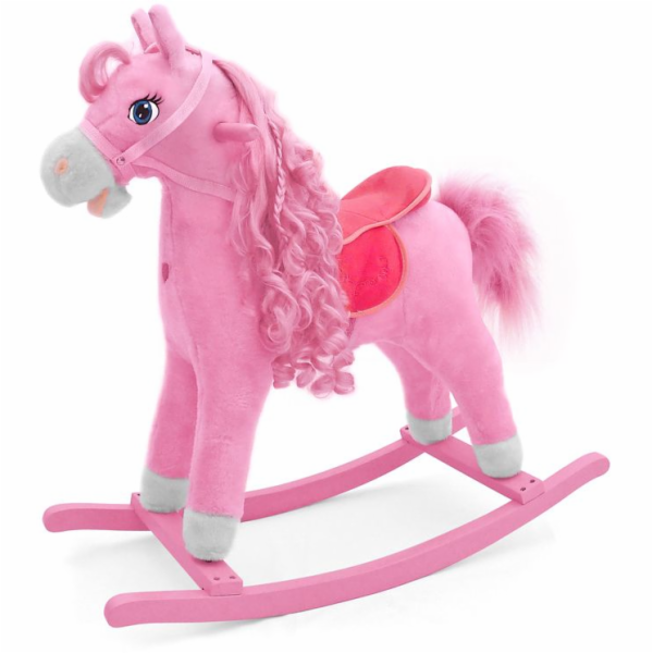 Houpací koník s melodií Milly Mally Princess pink