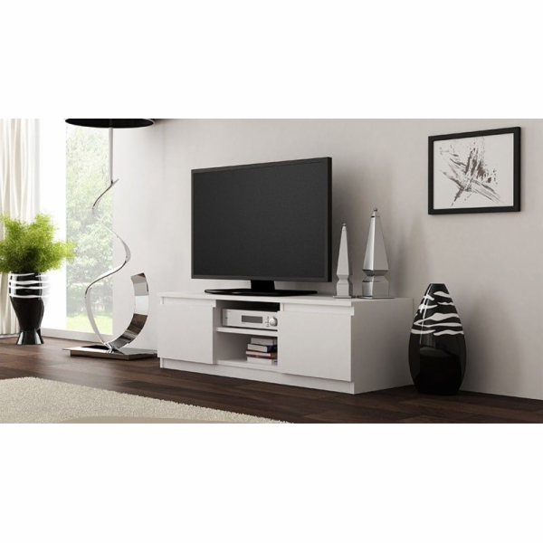 Topeshop RTV120 bílý TV stolek