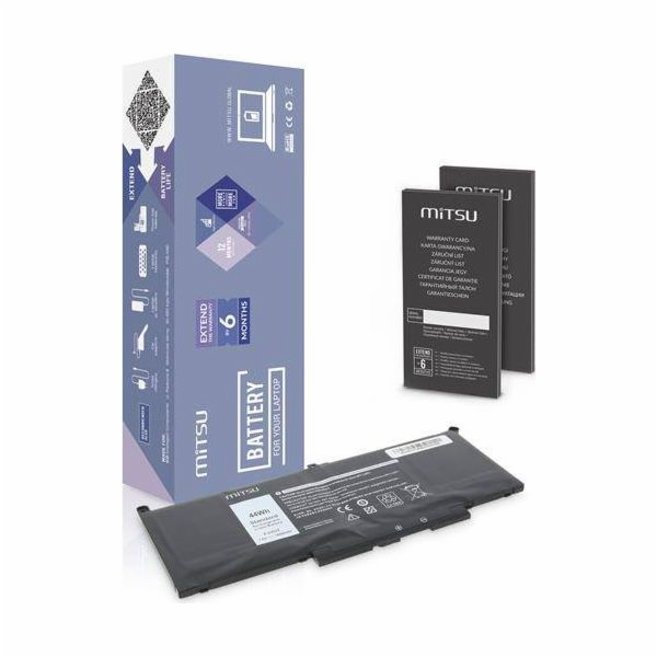 Bateria do Dell Latitude 7390, 7490, 5800 mAh (44Wh) 7.6 ...