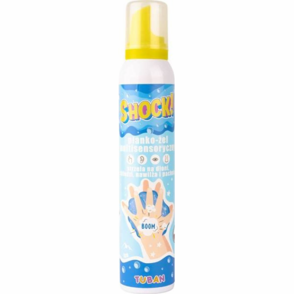 Multisenzorická pěna Shock modrá 200 ML