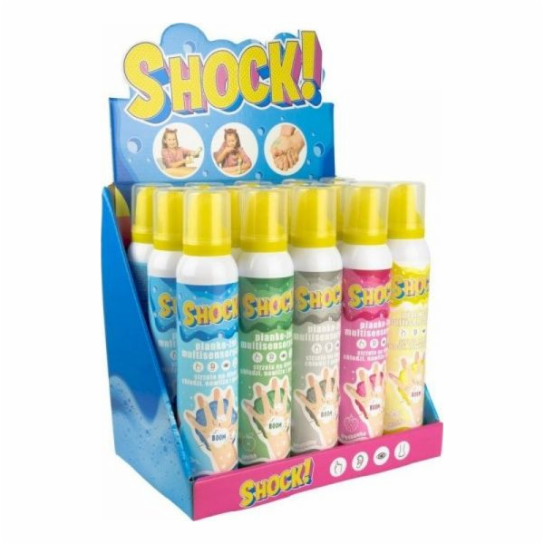 TUBÁNOVÝ ŠOK! Pěna-gel 200 ml Displej 15 kusů Mix