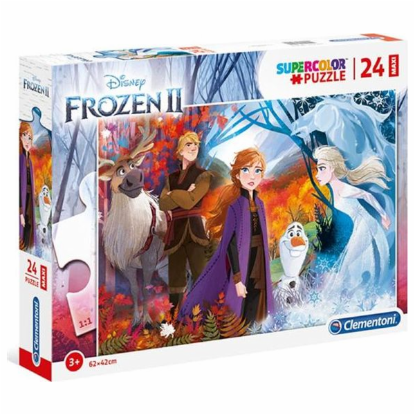 Clementoni Puzzle 24 dílků maxi Frozen II