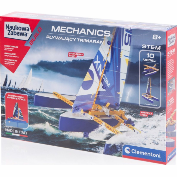 Laboratoř mechaniky Clementoni, plovoucí trimaran