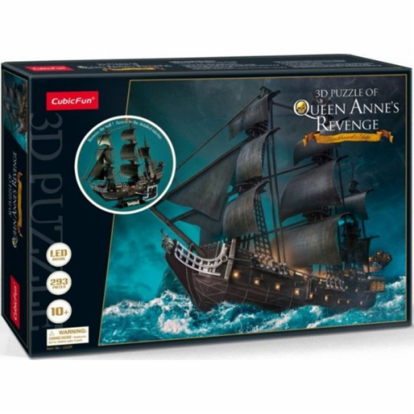 3D LED PUZZLE QUEEN ANNES - L522H
