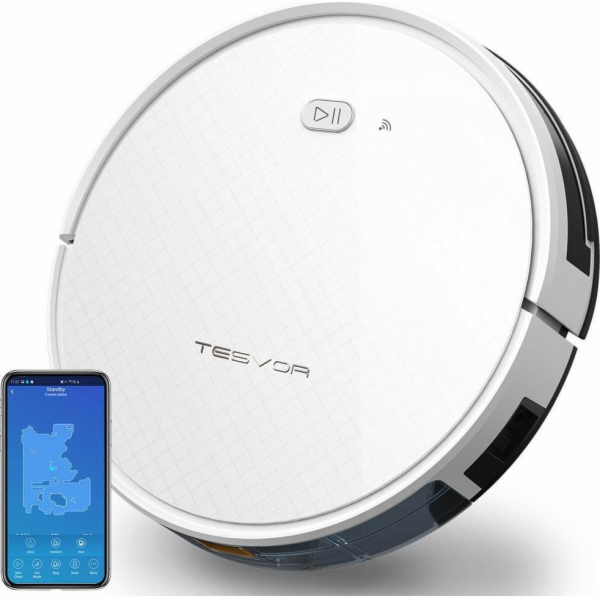 Vysavač Tesvor, X500 Pro Smart, robotický, gyroskopická n...