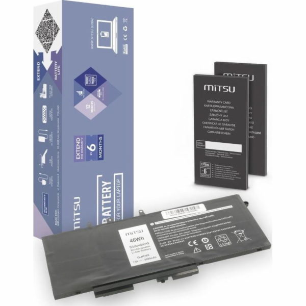 MITSU BATTERY BC/DE-5490 (6000 mAh (46 Wh) 7.6V (7.4) V 4...