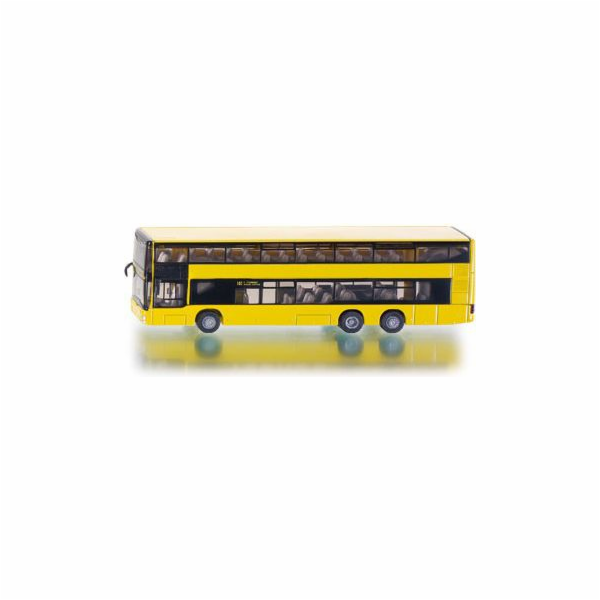 Dvoupatrový autobus městské hromadné dopravy SIKU SUPER M...