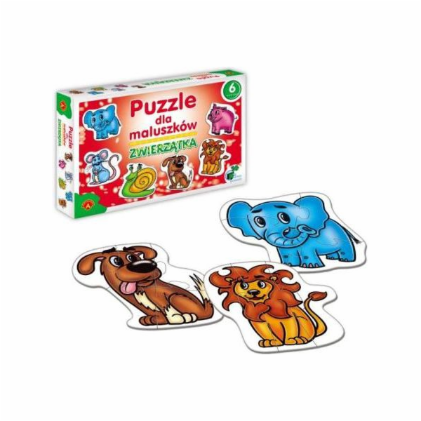Alexander Puzzle pro miminka – Zvířátka (0535)