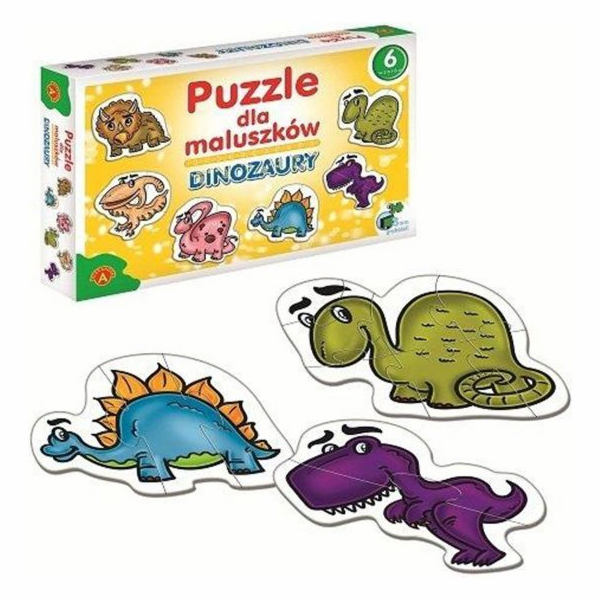 Alexander ALEXANDER Puzzle pro miminka dinosaurů - 0542