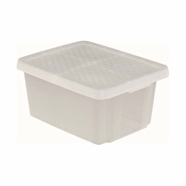 CURVER Essentials Úložný box s víkem Průsvitná 16l