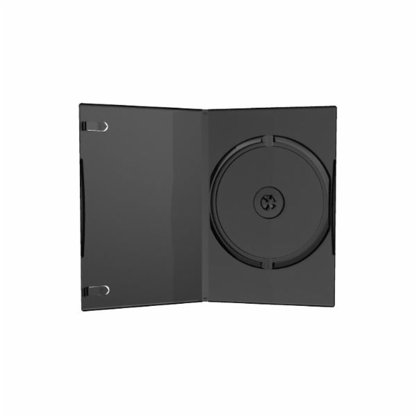 MediaRange DVD Case Single černá (50 kusů), ochranný kryt