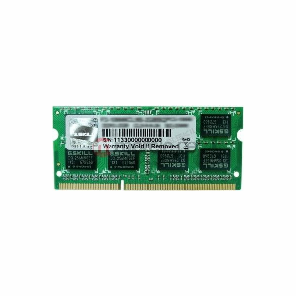 G.Skill 4GB DDR3-1600 SQ memory module 1 x 4 GB 1066 MHz