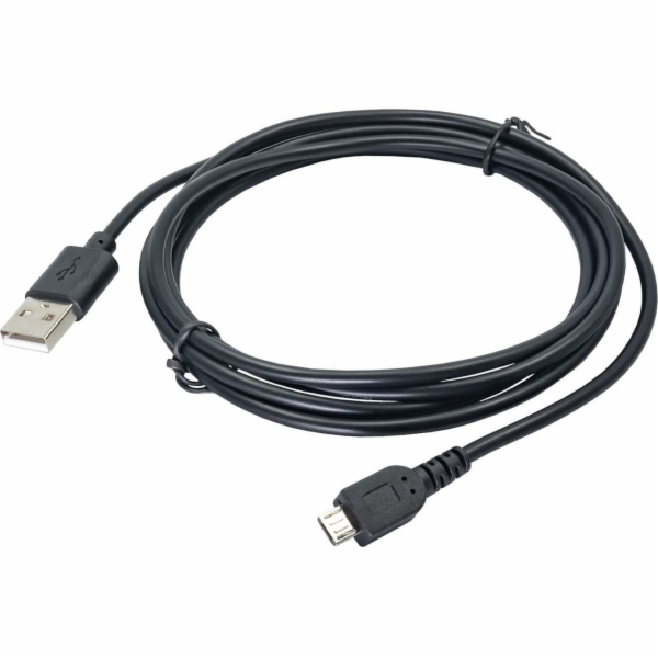 Akyga kabel USB A-MicroB/1.8m/černá
