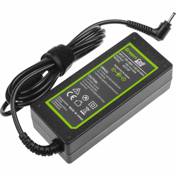 Green Cell AD73P zdroj/transformátor Vnitřní 65 W Černá