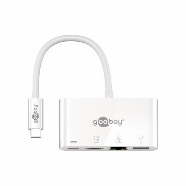 Víceportový rozbočovač USB 3.2 Gen 1, zástrčka USB-C > US...