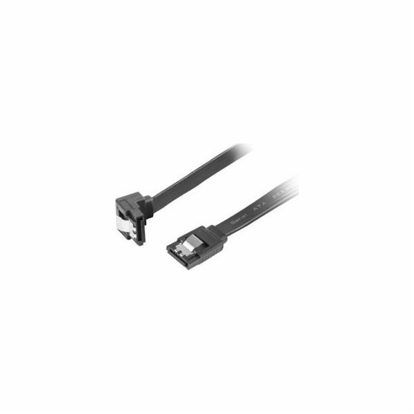LANBERG SATA III datový kabel (6GB/S) F / F 50cm, úhlový,...