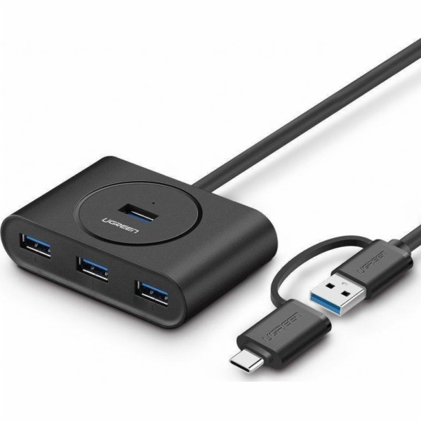 HUB USB 3.0 + USB-C 3.1 UGREEN 4-port  OTG