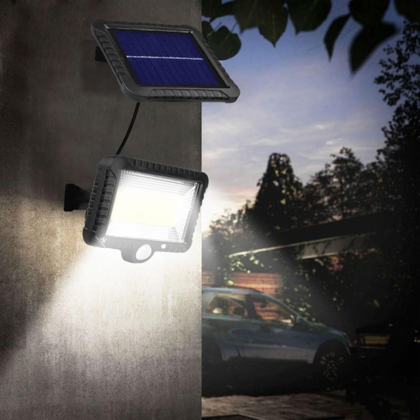 Maclean MCE438 Solární LED nástěnná lampa s pohybovým sen...