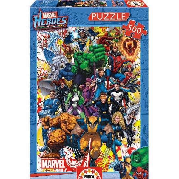 Educa 500 EL. Marvel Heroes (15560)