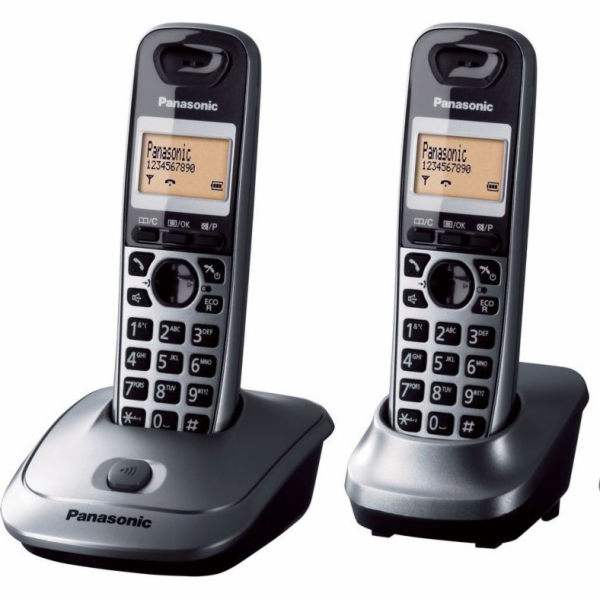 Panasonic KX-TG2512 komfortní bezdrátový digitální telefon