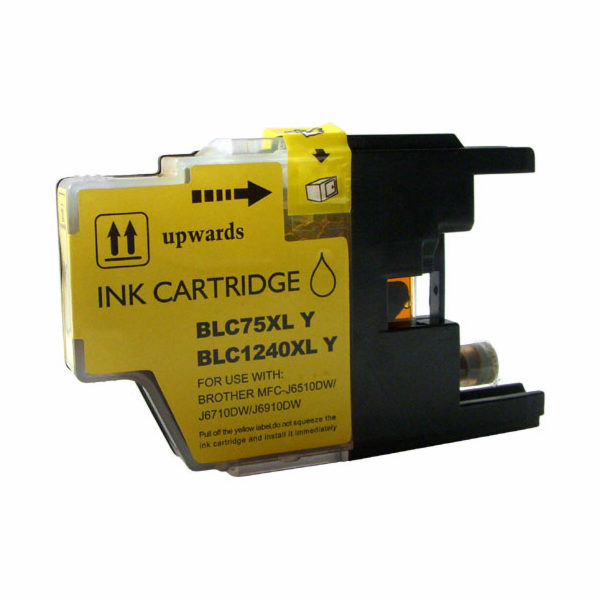 Inkoust LC1240Y XL kompatibilní žlutý pro Brother (10ml)