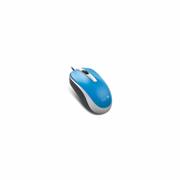 GENIUS myš DX-120, drátová, 1200 dpi, USB, modrá