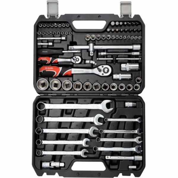 Wrench set YATO 82pcs 1/2 /1/4  12691