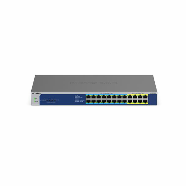 NETGEAR GS524UP - Přepínač - neřízený - 8 x 10/100/1000 (...