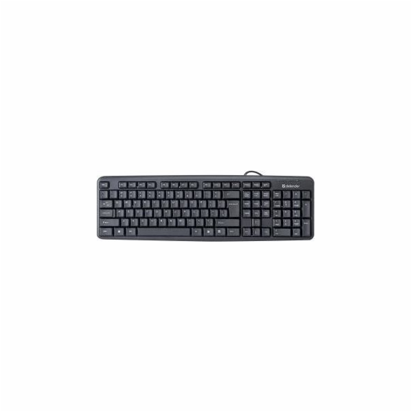 Defender Element HB-520 Keyboard Wired Black UK (45518)