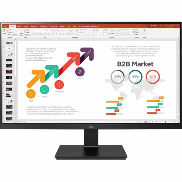 MONITOR LCD 27  IPS/27BL650C-B LG